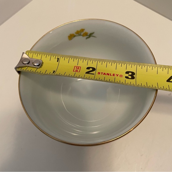 Mimosa Waltz Hasami Ware Rice Bowl, - Picture 5 of 5